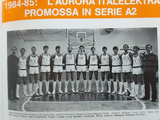 Aurora Italelektra Desio stagione 1984/85